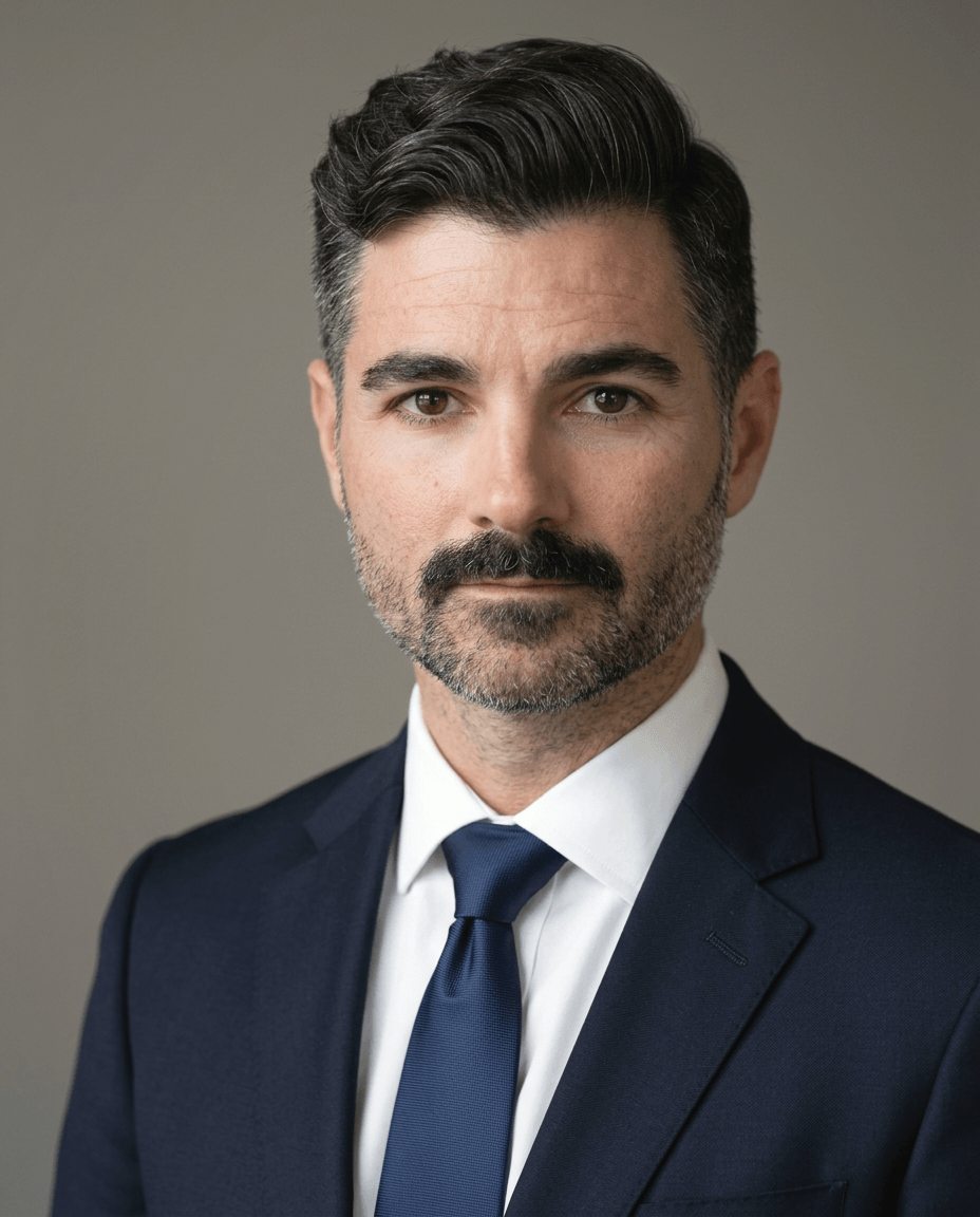 AI-generated professional headshot example 7
