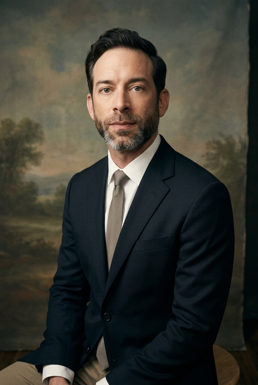 AI-generated professional headshot example 5
